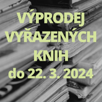 Výprodej vyřazených knih z fondu Pedagogické knihovny
