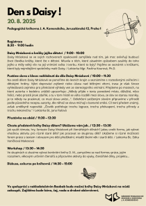 Program workshopu Den s Daisy!