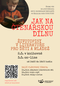 Plakát: Jak na čtenářskou dílnu