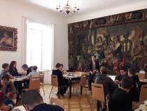 neformální hospitace edukačního programu „Velvyslanci na návštěvěu knížete Metternicha“ (Kynžvart, dne 23. 5. 2019)