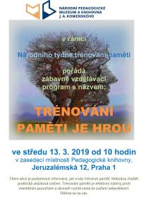 Národní týden trénování paměti 2019