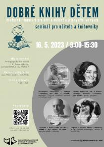 Pedagogická knihovna J. A. Komenského otevírá registraci na akreditovaný kurz „Dobré knihy dětem. Současná dětská literatura pro děti a mládež a její využití ve výuce.“ 