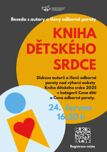 Kniha dětského srdce 2025 - beseda s autory a členy odborné poroty
