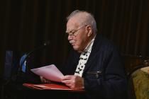 Zdravici režisérky dr. I. Křenové přečetl  Pavel Kohn, jedno z židovských „dětí P. Pittra“.
