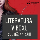 Literatura v boxu – soutěž na září