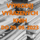 Výprodej vyřazených knih z fondu Pedagogické knihovny 